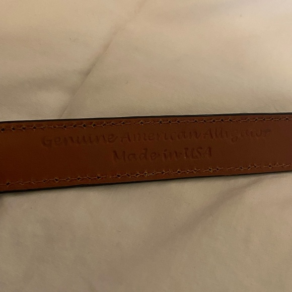 Cole Haan Genuine American Alligator Belt - Picture 4 of 9